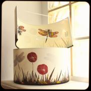 FLEDERMAUS_applique DC 30x17_21 Appliques demi-cercle