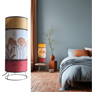 Lampe Kami Collection Forets 001A FLEDERMAUS Luminaires Artisanaux Lampe De Createur Sceno 1