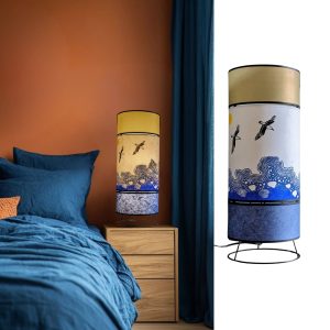 Lampe Kami Collection Ocean 002A FLEDERMAUS Luminaires Artisanaux Lampe De Createur Sceno