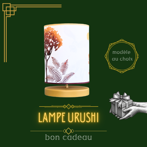 Bon Cadeau Lampe Urushi